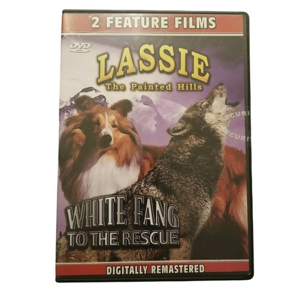 Lassie The Painted Hills and White Fang To The Rescue DVD Double Feature Classic